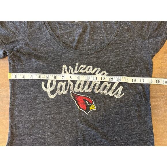 NFL ARIZONA CARDINALS Touch by Alyssa Milana Tee T-Shirt size XL gameday - Picture 7 of 7